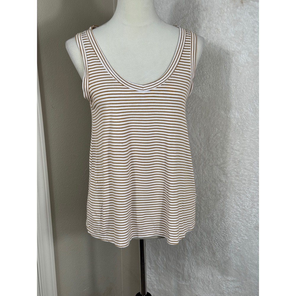 Old Navy Striped Swing Tank‎ Top Y2K Nautical Comfychic Beachy Vacation Women XS